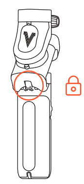 How to fold Gimbal? Step2