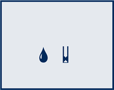 Blood Drop and Test Strip Symbols