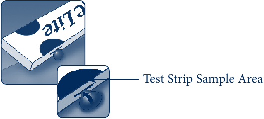 Blood Drop and Test Strip Symbols Step 4