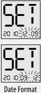 Set date format