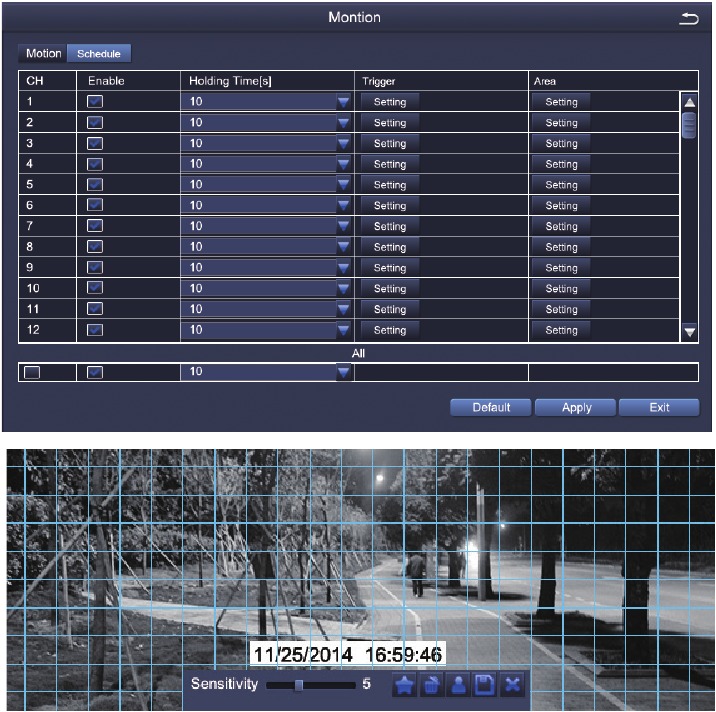 Zosi motion best sale detection setup