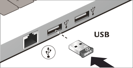 Setting Up Your Dell KM714 Wireless Keyboard and Mouse Step 3