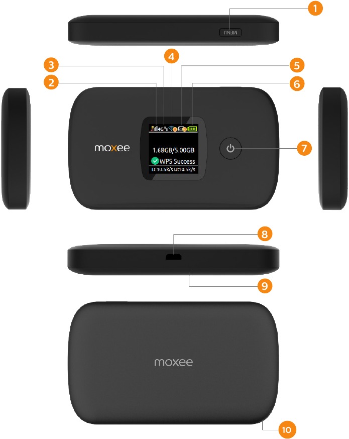 Moxee K779HSDL Mobile Hotspot Manual ManualsLib