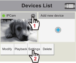 How to Setup Motion Detection Alarm Step 1