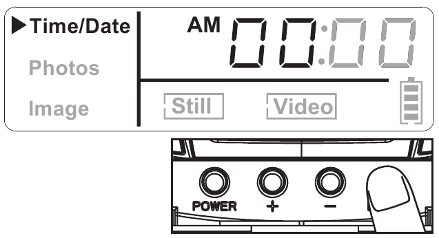 Setting Time Step 1