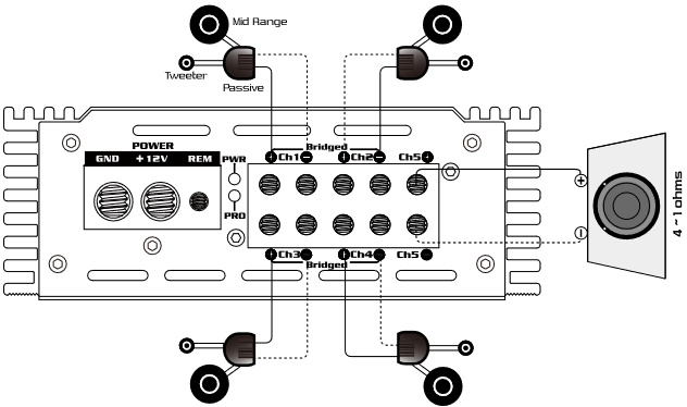 SKAR AUDIO USA RP-2000.1D アンプ 高出力 RP-2000.1D | 2,000 Watt Class D Monoblock Car Amplifier