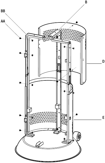 Hampton Bay Patio Heater Replacement Parts