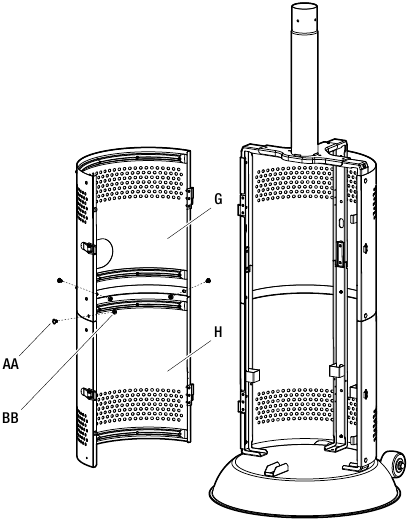Hampton Bay Patio Heater Replacement Parts