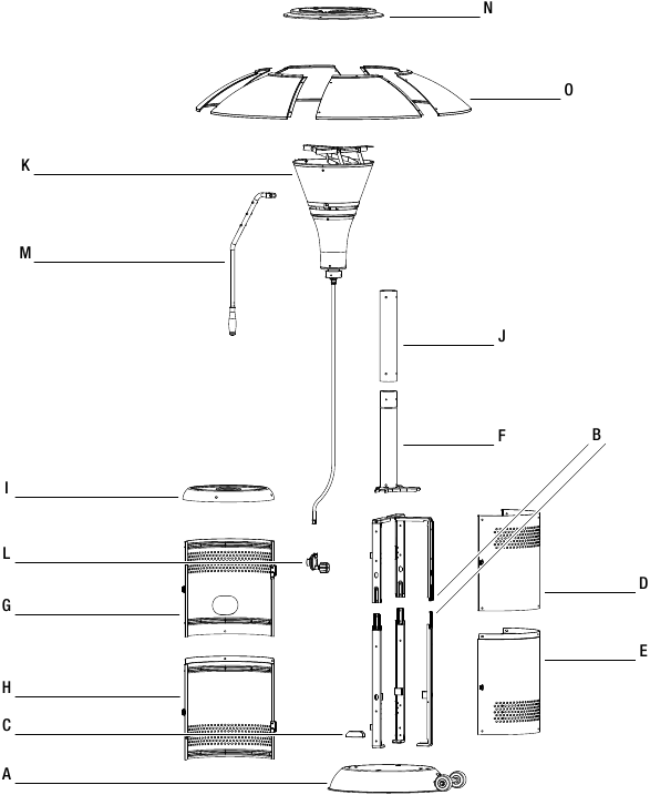 HAMPTON BAY 48000 BTU Patio Heater Manual ManualsLib