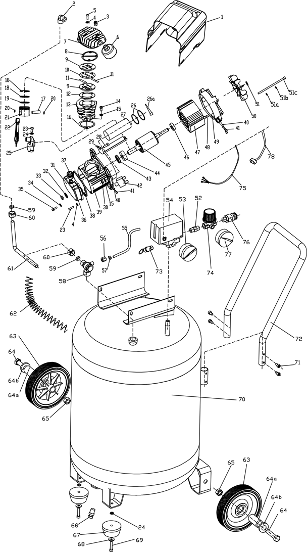 Central Pneumatic Gallon Cast Iron Vertical Air Compressor Manual