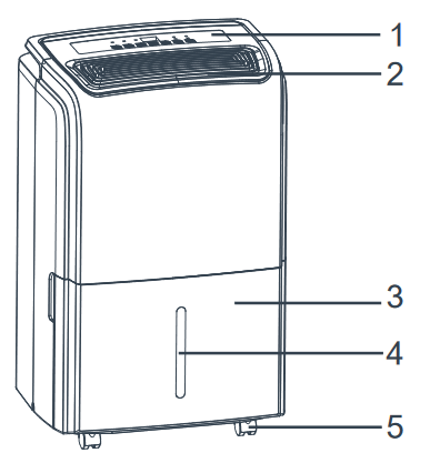 hOme HME020371N HME020279N Dehumidifier 40 and 50 Pint Manual