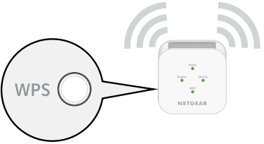 Connecting with WPS Step 1