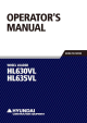 Hyundai HL630VL Operator's Manual