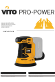 VITO PRO-POWER VIBCLOSFL20 Instruction Manual