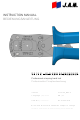 Jam CS 10 K-JC-S AWG 30-28/22/24/26 Instruction Manual
