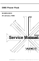 VARILITE DMX Power Pack C3 Dimmer Service Manual