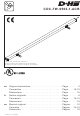 D+H CDC-TW-0502-1-ACB Original Instructions, Connection, Dimensions