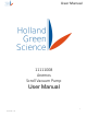 Holland Green Science 11111008 User Manual
