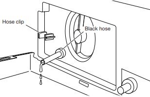 Cleaning the Drain Pump/Draining Residual Water (on some models) Step 3
