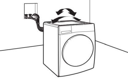 Rock washer to test foot contact