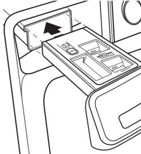 Single-Load Dispenser Drawer (on some models) Step 3
