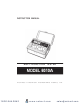 Kyoritsu Electrical Instruments Works 6010A Instruction Manual