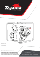 Toyama TWP40SH Owner's Manual