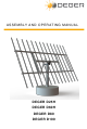 Deger D80 Assembly And Operating Manual