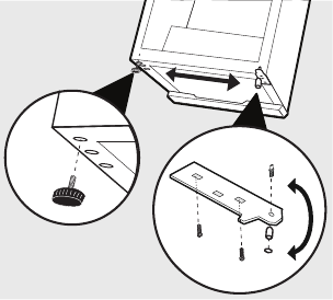 Door removal and reversal instructions for Model&nbsp;FFPA3322UM Step 3