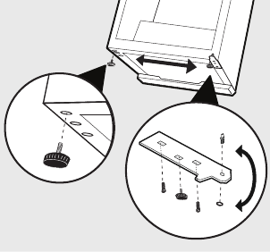 Door removal and reversal instructions for Model FFPS3133UU Step 4
