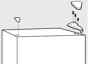 Door removal and reversal instructions for Model&nbsp;FFPA3322UM Step 1
