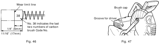MAINTENANCE AND INSPECTION Fig. 46 - Fig. 47