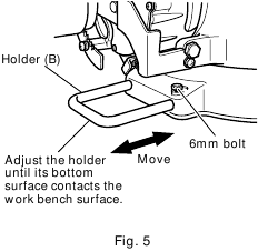 PREPARATION BEFORE OPERATION Fig. 5
