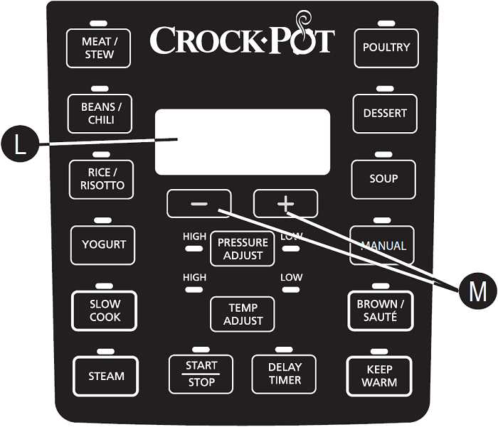 CrockPot Pressure Multi Cooker CSC051 Manual ManualsLib