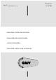 GMV OPER 02 Instruction Book
