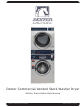 Dexter Laundry T-450 Quick Start Manual