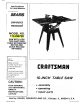 Sears Craftsman 113.298720 Manual