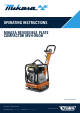 Mikasa MVH-R60H Operating Instructions Manual