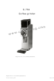 CJT S-750 Operating And Service Manual