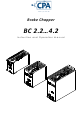CPA BC 3.2-180/72 Instruction And Operation Manual