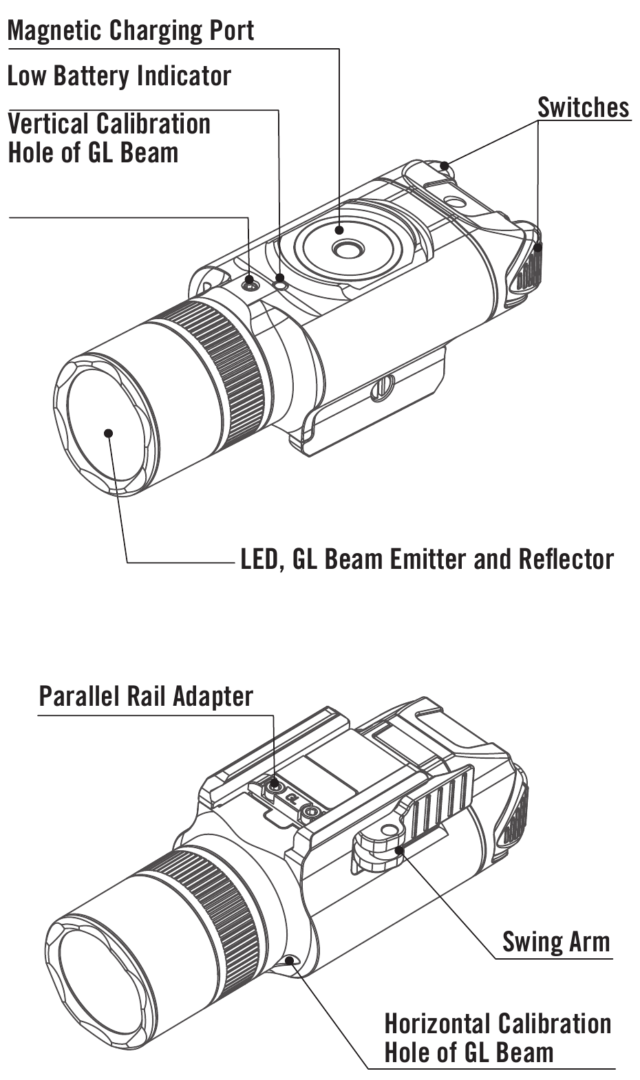 OLIGHT BALDR Pro R Rechargeable Light with Green Laser Manual ManualsLib