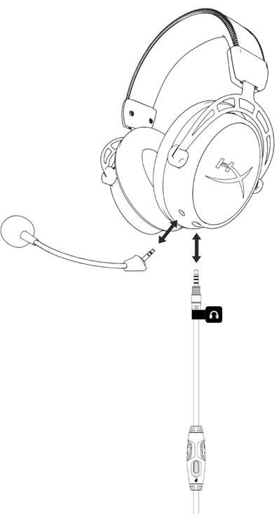 HyperX Cloud Alpha, Cuffie da Gaming Senza Filo, Connessione a 2,4 GHz