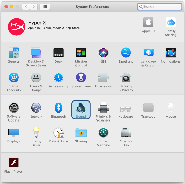 HYPERX - QuadCast S HMIQ1S-XX-RG/G - Using with macOS Step 1 Using with macOS Step 1