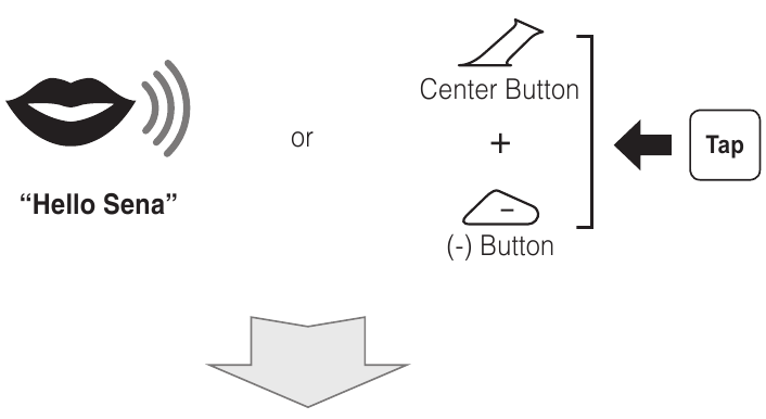 Sena srl store 2 voice commands