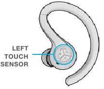 BUTTON FUNCTIONS LEFT TOUCH SENSOR