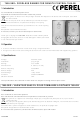 Perel 7500-3BD Quick Start Manual