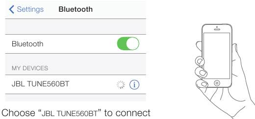 Bluetooth Connection Step 2