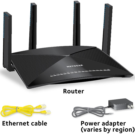 Netgear Nighthawk X10 R9000 Ad7200 Smart Wifi Router Quick Start Guide Manualslib