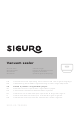 SIGURO SGR-VS-T920SS Translation Of The Operating Instructions
