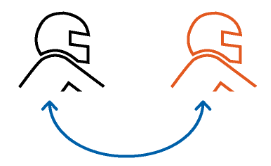 To pair a non-Cardo Bluetooth intercom group unit Step 3